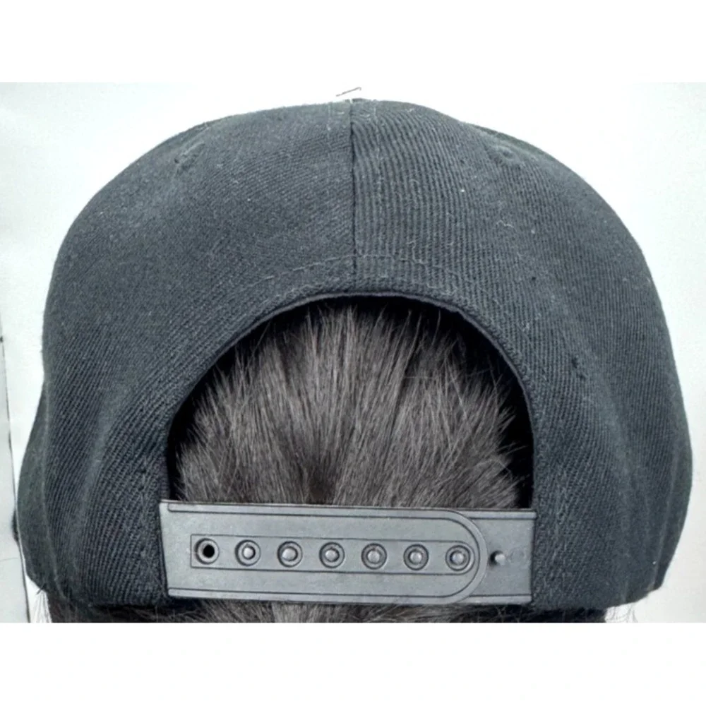Star Wars Stormtrooper All Over Print Snapback Hat Flat Brim Black OSFA SHA14768